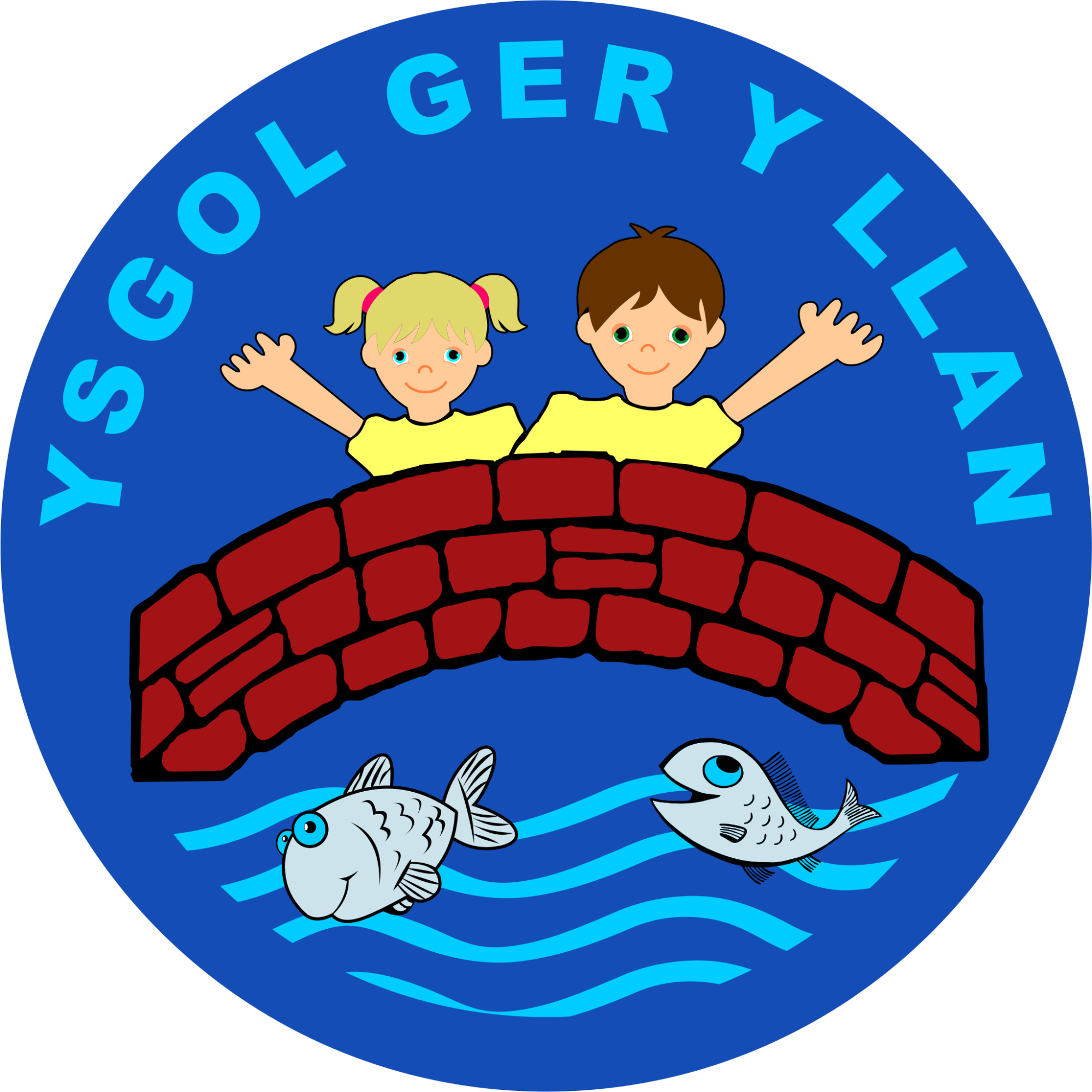 Logo for Ysgol Ger y Llan School
